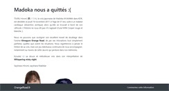Desktop Screenshot of orangeroad.fr