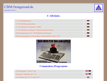 Tablet Screenshot of cbm.orangeroad.de